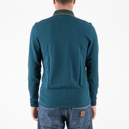 LS Twin Tipped Fred Perry Polo Shirt - 5