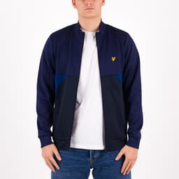 Trio Geo Panel Zipthrough Track Top - 3