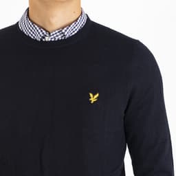 Cotton Merino Crew Neck Jumper - 6