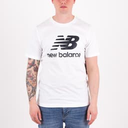 Essentials Stacked Logo Tee - 1