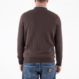 Cotton Merino Crew Neck Jumper - 5