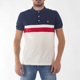 Yoke Stripe Polo - 1