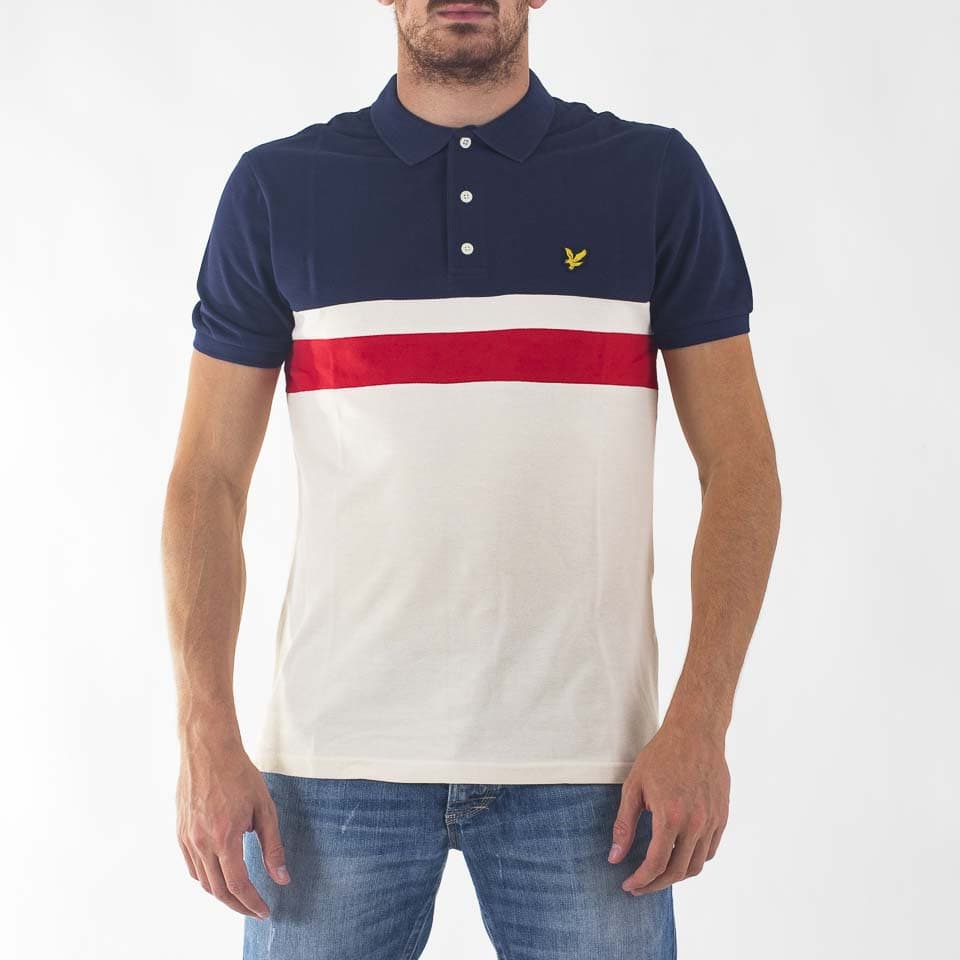 Yoke Stripe Polo - 1