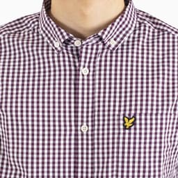 Slim Fit Gingham Shirt - 7