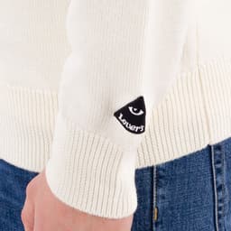 Geometric Stripe Knitted Jumper - 7