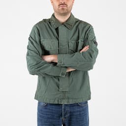 Flatt Nylon Mixed Goggle Overshirt Jacket - 2