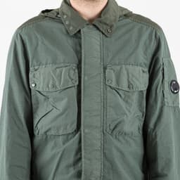 Flatt Nylon Mixed Goggle Overshirt Jacket - 6