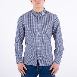 Slim Fit Gingham Shirt - 1