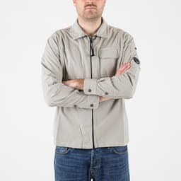Organic Gabardine Zipped Lens Overshirt - 2