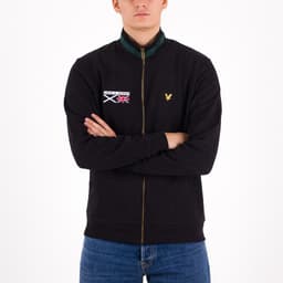 Flag Crew Neck Tipped Sweatshirt - 4