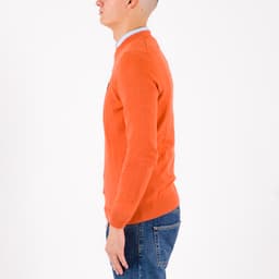Cotton Merino Crew Neck Jumper - 4