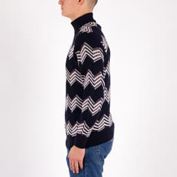 Pattern Roll Neck - 4