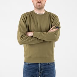Diagonal Raised Fleece Crewneck Sweatshirt - 2