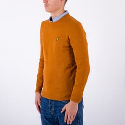 Cotton Merino Crew Neck Jumper - 2