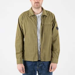 Organic Gabardine Zipped Lens Overshirt - 7