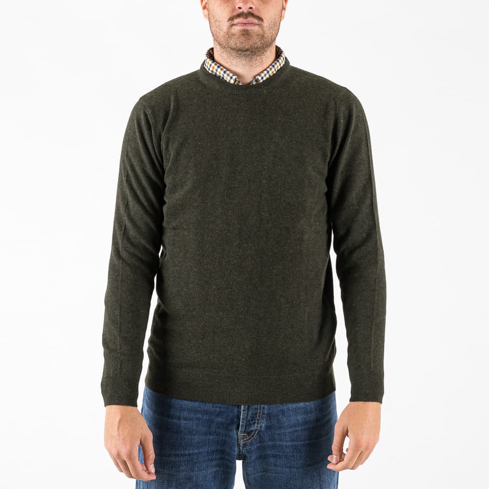 Essential Lambswool Crew Sweater - 1