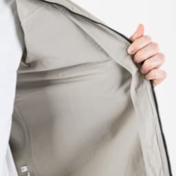 Organic Gabardine Zipped Lens Overshirt - 8