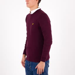 Cotton Merino Crew Neck Jumper - 2