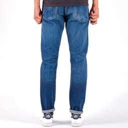 Regular Tapered Jeans "Kurabo" - Made in Japan - 5