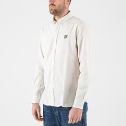Linen Blend Oxford Shirt - 3