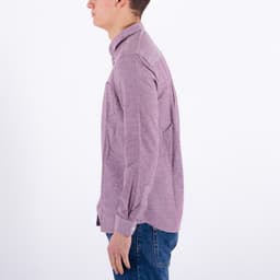 Regular Fit Light Weight Oxford Shirt - 4