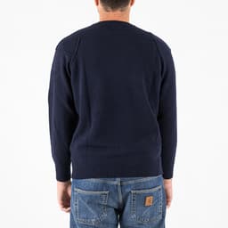 Lambswool GRS Crewneck Lens Sweater - 5