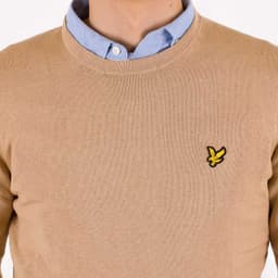 Cotton Merino Crew Neck Jumper - 6