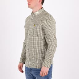 Slim Fit Gingham Shirt - 2