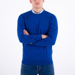 Light Cotton Crew Sweater - 3