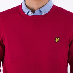 Cotton Merino Crew Neck Jumper - 6