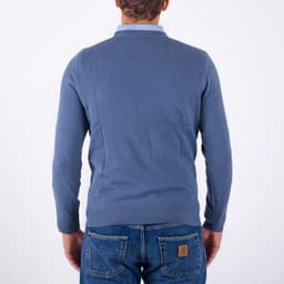 Cotton Merino Crew Neck Jumper - 5