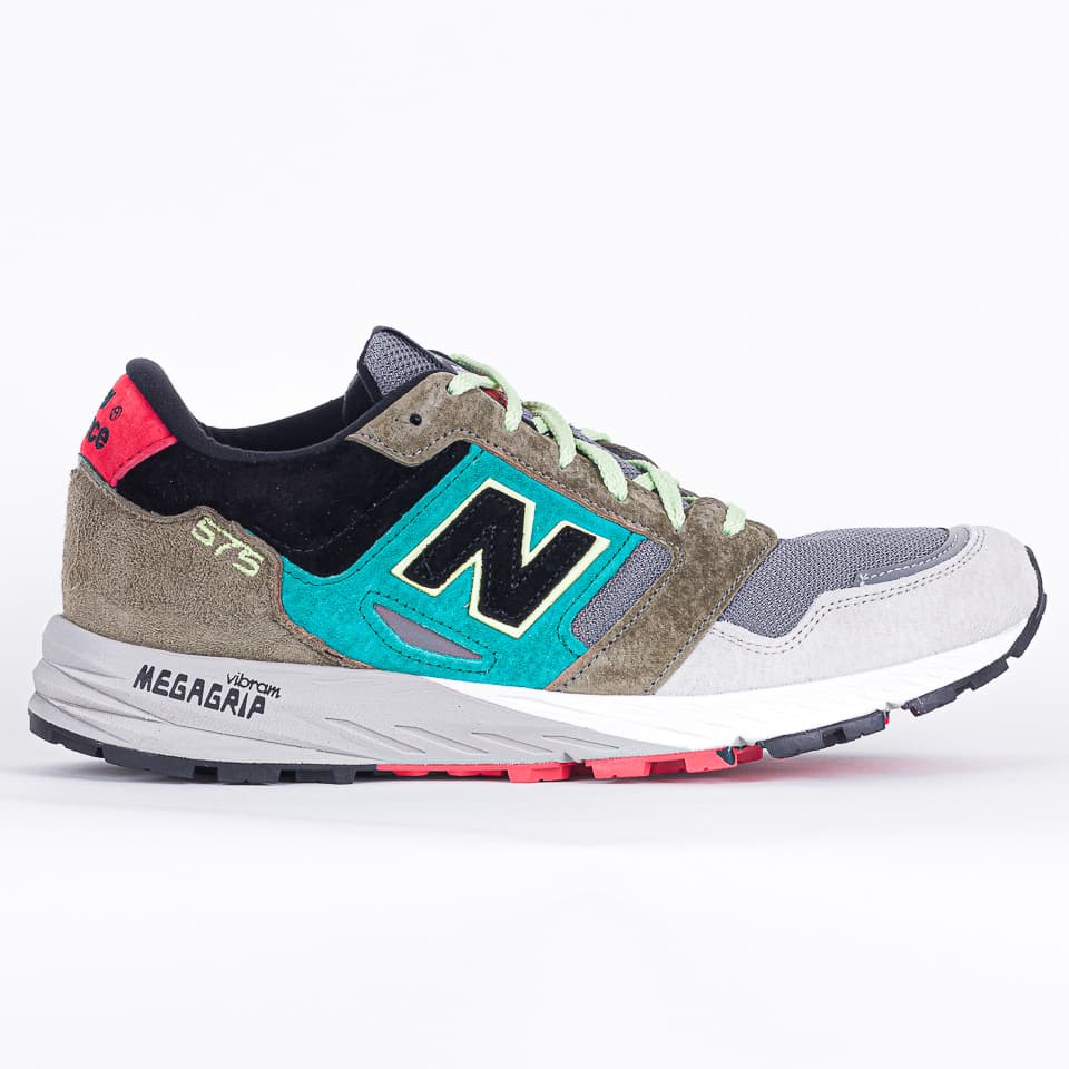 575 Made in England Grey & green - New Balance | The Firm Shop