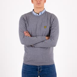 Cotton Merino Crew Neck Jumper - 3