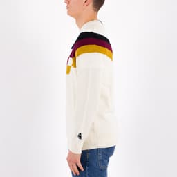 Geometric Stripe Knitted Jumper - 4