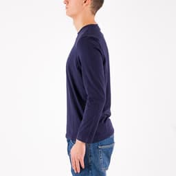 Long Sleeve Pima Cotton T-Shirt - 4