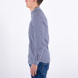 Slim Fit Gingham Shirt - 4