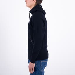Diagonal Raised Fleece Goggle Hoodie - 5