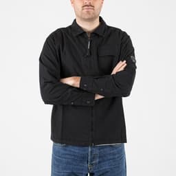 Organic Gabardine Zipped Lens Overshirt - 2
