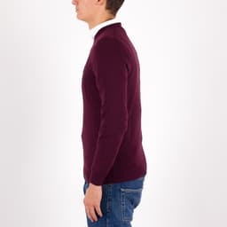 Cotton Merino Crew Neck Jumper - 4