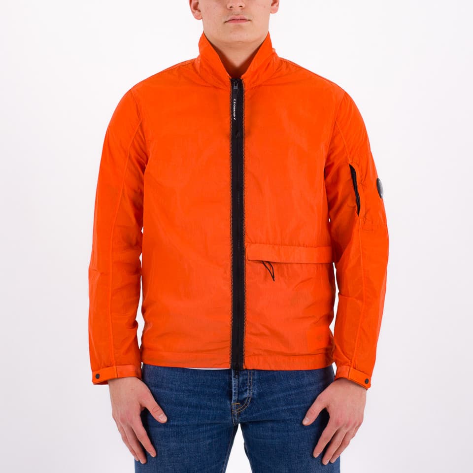 Chrome Arm Lens Zip Overshirt - 1