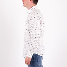 Conversational Print Shirt - 4