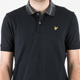 Tartan Collar Polo Shirt - 5