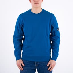 Diagonal Raised Fleece Lens Sweatshirt - 1