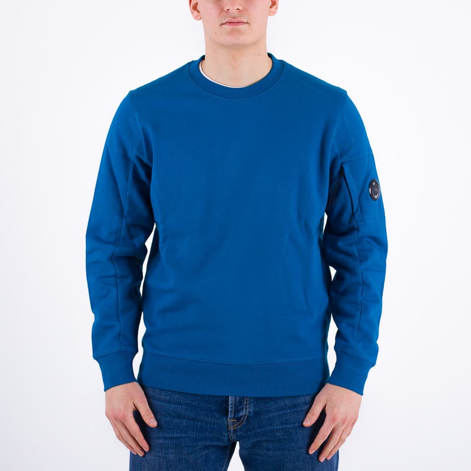Diagonal Raised Fleece Lens Sweatshirt - 1