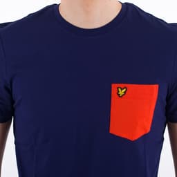 Contrast Pocket T-Shirt - 5