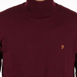 Gosforth Merino Roll Neck Sweater - 6