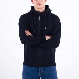 Diagonal Raised Fleece Goggle Hoodie - 3