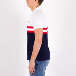 Yoke Stripe Polo Shirt - 3