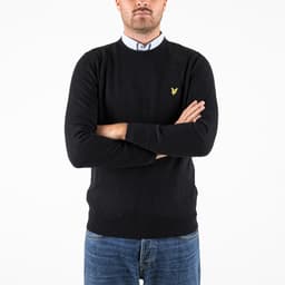 Cotton Merino Crew Neck Jumper - 2