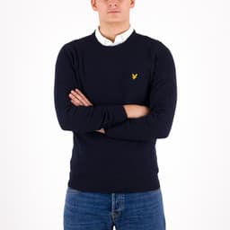 Cotton Merino Crew Neck Jumper - 3